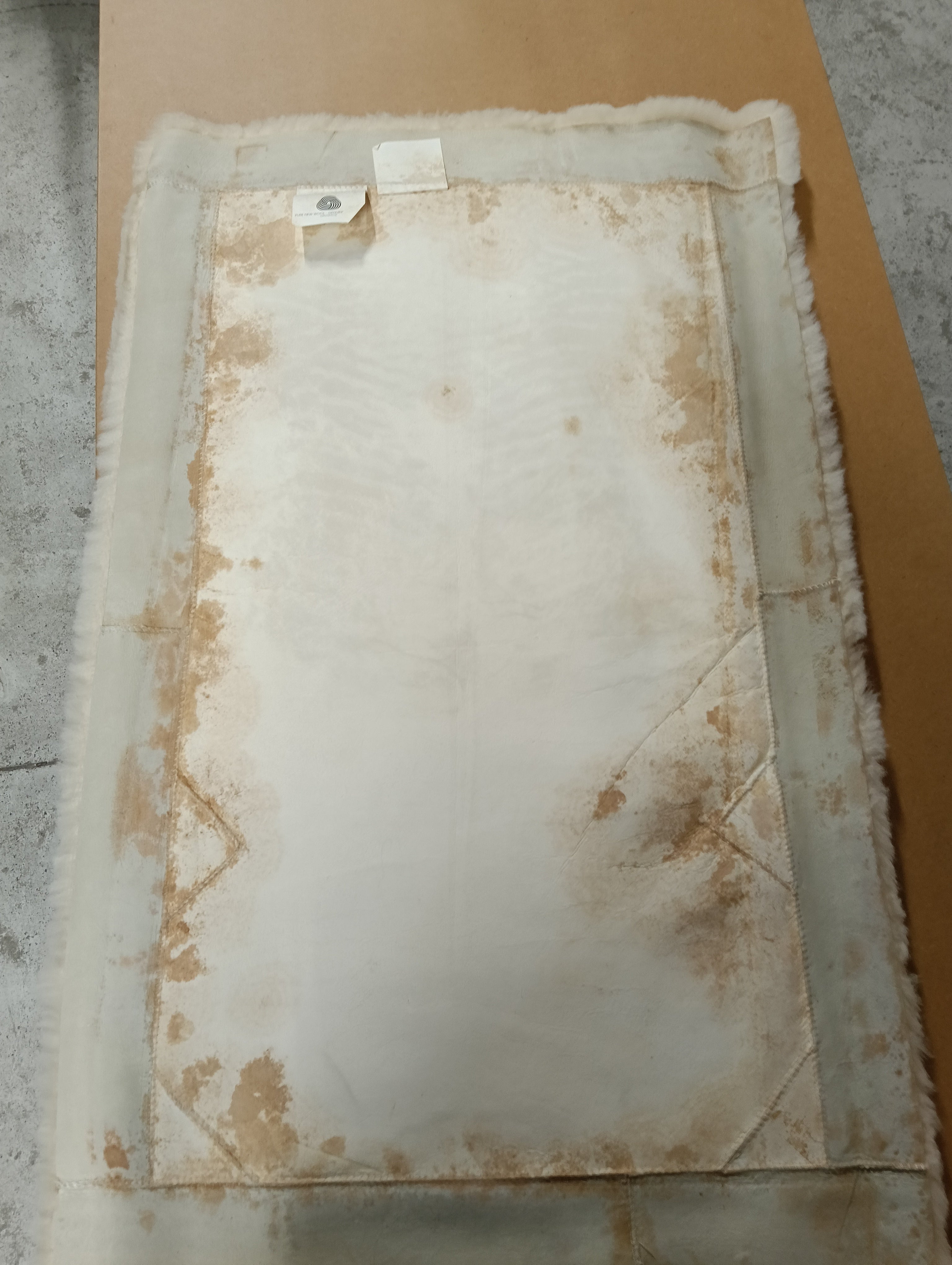 Cream and Ivory Mat