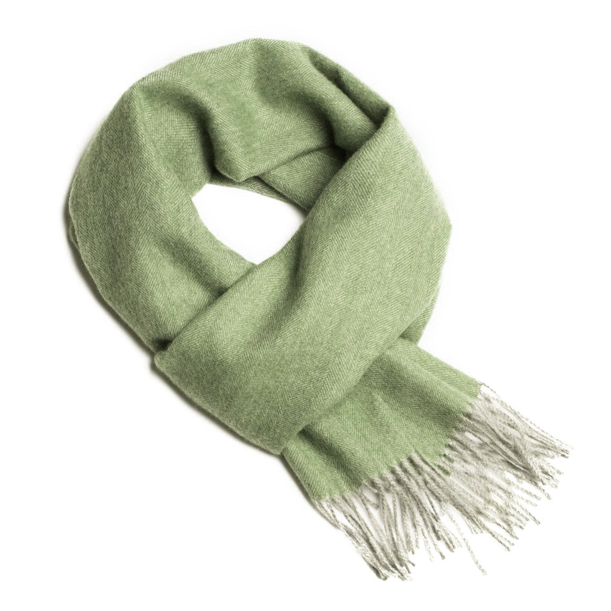 Alpaca Scarf 200x30CM - Sage Silver