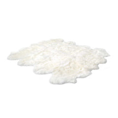 Ivory 8 skin rug